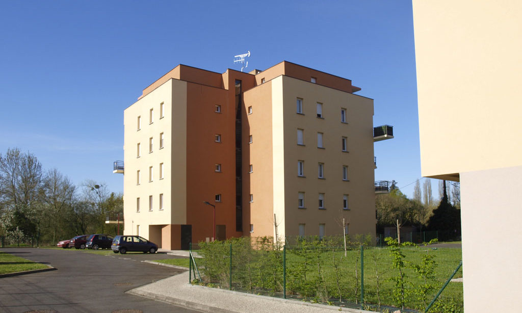 Conception d'immeubles de logements HLM Les Sables d’Or - le Mans