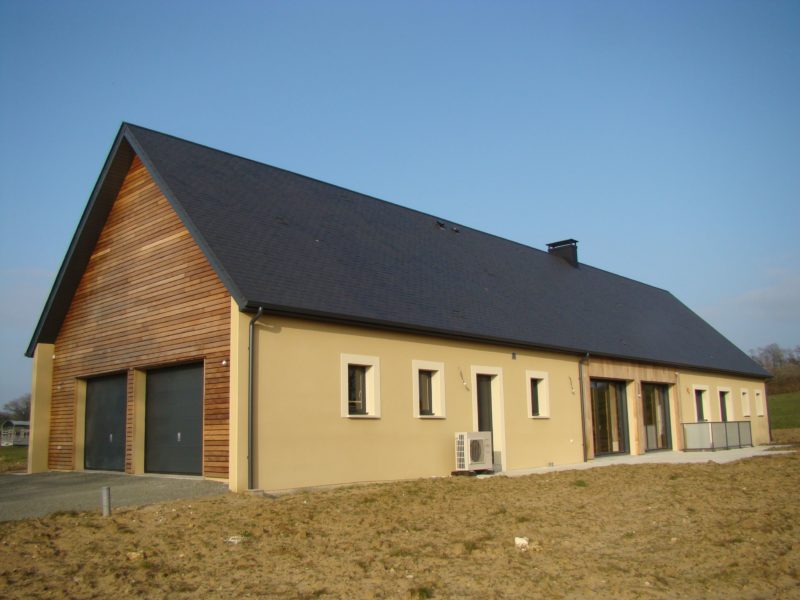 Reconstruction maison longère traditionnelle - Ecommoy