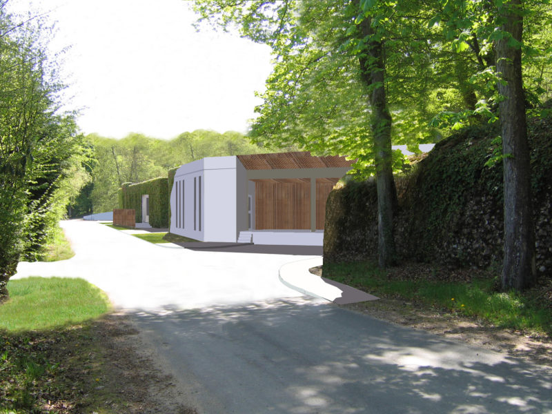 Restructuration et extension cuisine Château des Vaux